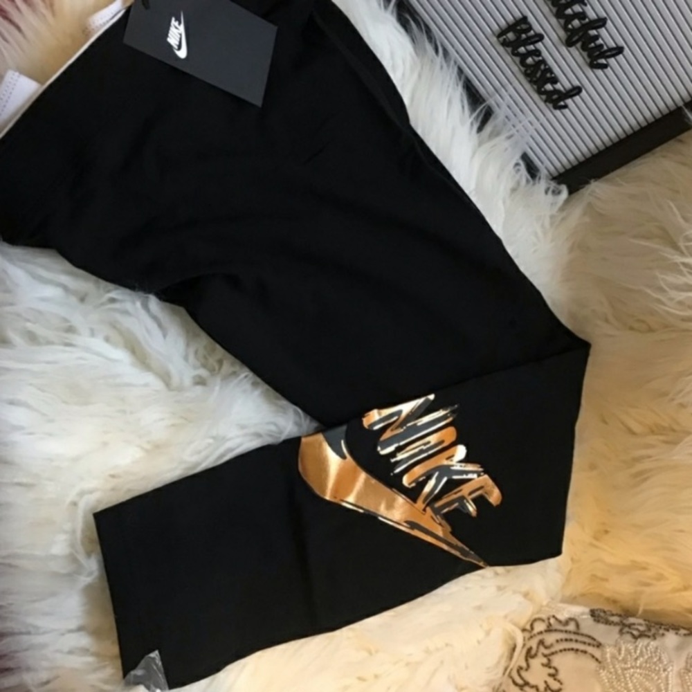 NWT Nike Logo Tights - Picture 6 of 9